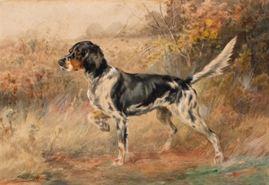 Art Prints of Hunting Setter Dog II by Edmund Henry Osthaus