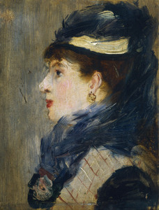 Art Prints of Portrait of a Lady by Edouard Manet