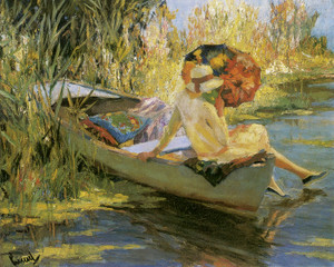 Art Prints of Quiet Waters by Edward Cucuel
