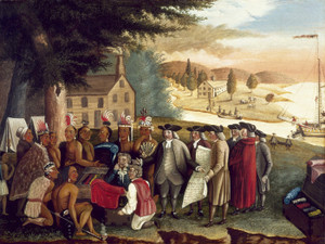Art Prints of Penn's Treaty with the Indians by Edward Hicks