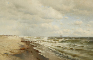 Art Prints of Monmouth Beach, New Jersey by Francis Augustus Silva