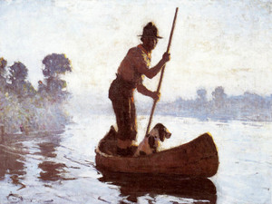 Art Prints of Indian Guide by Frank Weston Benson