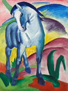Art Prints of Blue Horse I by Franz Marc
