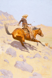 Art Prints of The Cowboy II by Frederic Remington