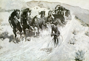 Art Prints of The Right of the Road by Frederic Remington