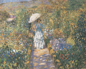 Art Prints of Garden Path by Frederick Carl Frieseke