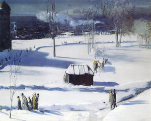 Art Prints of |Art Prints of Blue Snow, the Battery by George Bellows