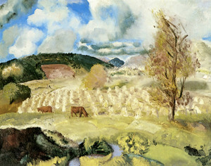 Art Prints of |Art Prints of Cornfield and Harvest by George Bellows