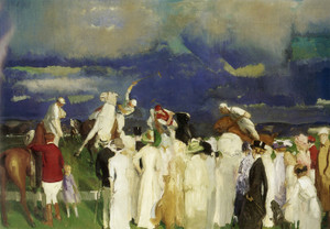 Art Prints of |Art Prints of Polo Crowd by George Bellows