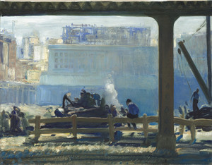 Art Prints of Blue Morning by George Bellows