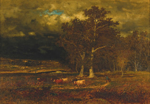 Art Prints of Approaching Storm by George Inness