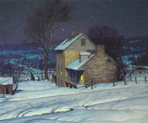 Art Prints of Homestead at Night by George Sotter