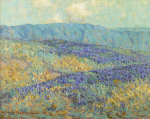 Art Prints of Blue Flowers by Granville Redmond