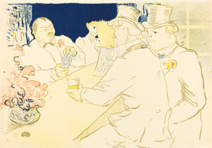 Art Prints of Irish and American Bar, Rue Royale, 1896 by Henri de Toulouse-Lautrec