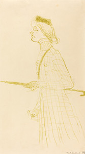 Art Prints of Yvette Guilbert, 1894 by Henri de Toulouse-Lautrec