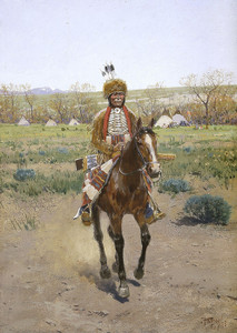 Art Prints of Sioux Indian by Henry Farny