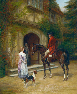 Art Prints of The Squire by Heywood Hardy