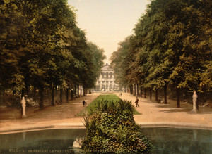 Art Prints of Park and Chamber of Representatives, Brussels, Belgium (387166)