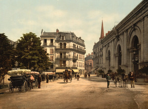 Art Prints of Place de l'Etablissment Thermal, Aix France (386963)