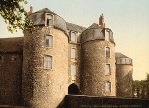 Art Prints of The Old Castle, Boulogne, France (387002)