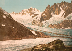 Art Prints of Lake Blanc View of the Garden, Chamonix Valley, France (387030)