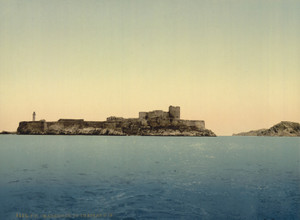 Art Prints of Chateau d'If from the Sea, Marseilles, France (387350)