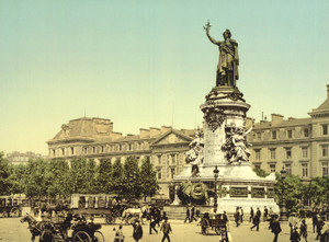 Art Prints of Place de la Republique, Paris, France (387447)