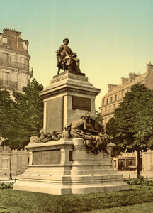 Art Prints of Alexandre Dumas Monument, Paris, France (387455)
