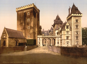 Art Prints of The Castle of Henry IV, Pau, Pyrenees, France (387571)
