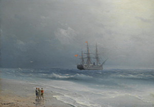 Art Prints of Calm Waters II by Ivan Konstantinovich Aivazovsky