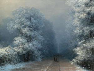 Art Prints of Winter Landscape II by Ivan Konstantinovich Aivazovsky