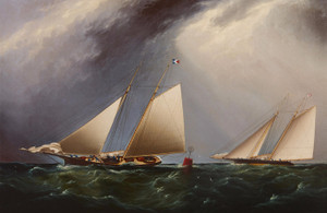 Art Prints of Cornelia and Magic Rounding Buoy by James Edward Buttersworth