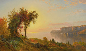 Art Prints of The Hudson Scene by Jasper Francis Cropsey