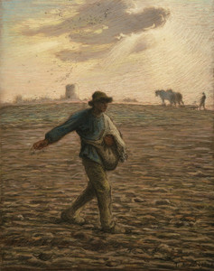 Art Prints of The Sower II by Jean-Francois Millet