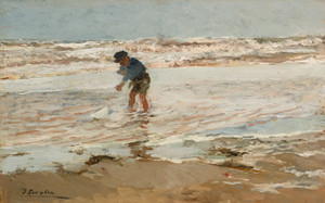 Art Prints of El Nino de la Barquita by Joaquin Sorolla y Bastida