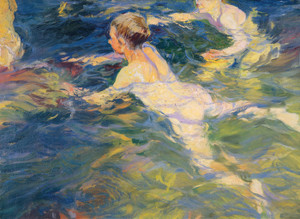 Art Prints of Swimmers by Joaquin Sorolla y Bastida