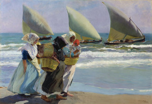 Art Prints of The Three Sails by Joaquin Sorolla y Bastida