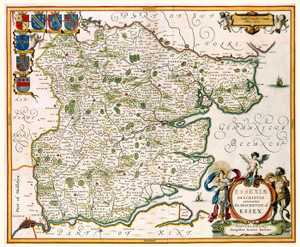 Art Prints of Essex, 1646 (429) by Johannes Jannsonius