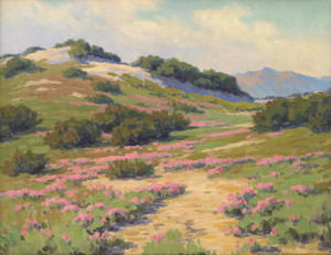 Art Prints of Spring Afternoon, the Desert near Indio by John Marshall Gamble