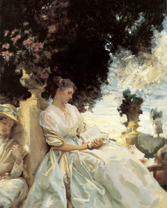 Art Prints of In the Garden, Corfu by John Singer Sargent