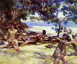 Art Prints of The Bathers by John Singer Sargent