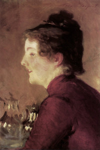 Art Prints of Violet in a Red Dress by John Singer Sargent