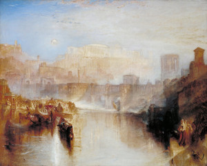 Art Prints of Agrippina Landing with the Ashes of Germanicus by William Turner