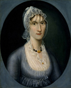 Art Prints of Portrait of Mrs. Barbara Baker Murphy by Joshua Johnson