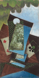 Art Prints of Ace of Clubs and Four Diamonds by Juan Gris