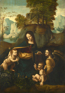 Art Prints of The Virgin of the Rocks by Leonardo da Vinci