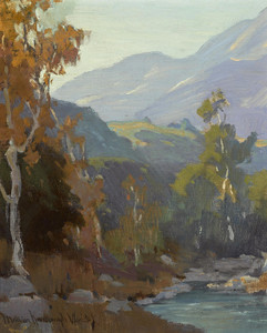 Art Prints of The Arroyo, Late Afternoon by Marion Kavanaugh Wachtel