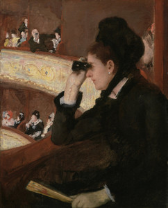 Art Prints of In the Loge by Mary Cassatt