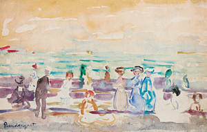 Art Prints of The Beach by Maurice Prendergast