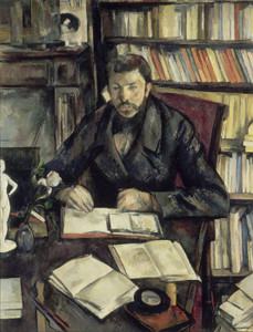 Art Prints of The Journalist Gustave Geoffroy by Paul Cezanne